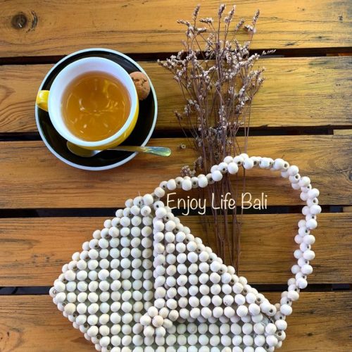 Helen Wooden Beads Bag