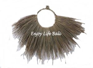 Straw Necklace Wall Decoration M